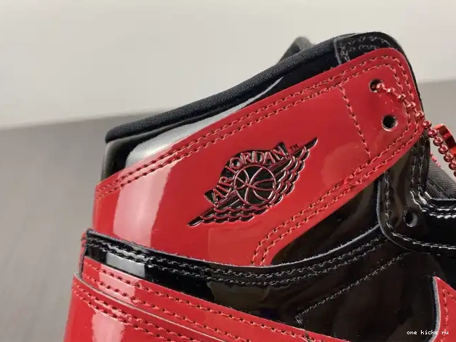 Rep Bred 1 Patent OG High 555088-063 Air Jordan 0510